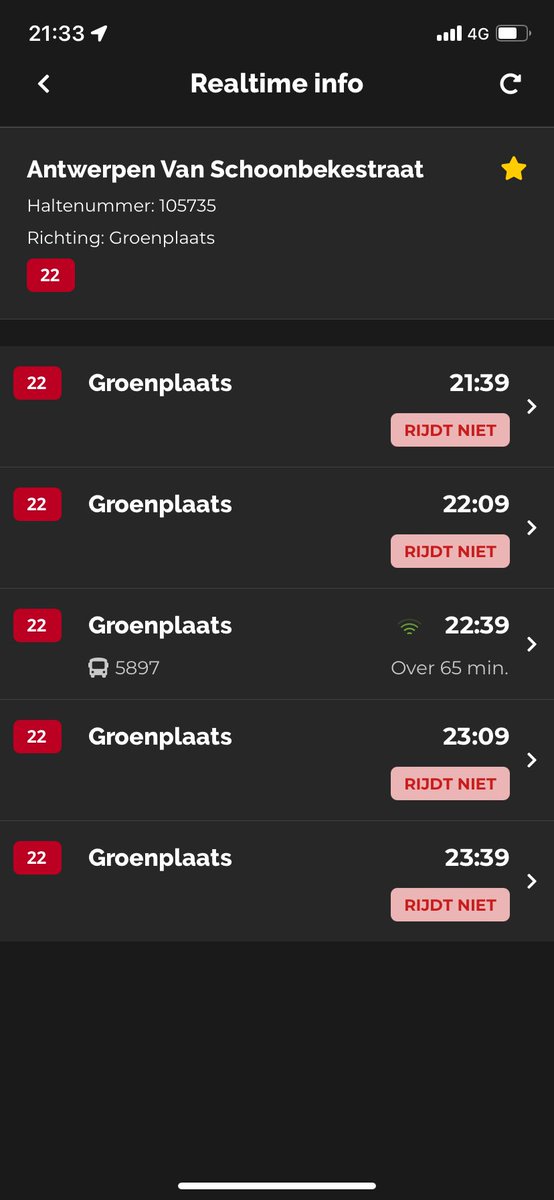 Bartdebard's tweet photo. @delijn. Wat is de bus toch heerlijk betrouwbaar. https://t.co/qAgH4j4gfi