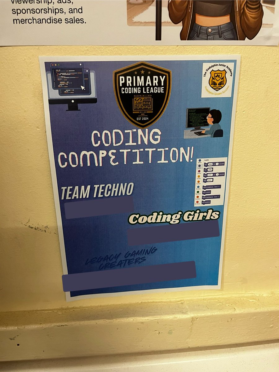 EatSleepICTRpt's tweet photo. @charliemackenze @intelino @DNEEkoSTEM Look what I saw on the wall @charliemackenze!!! 🥳🥳🥳

@primecodeleague https://t.co/yILXVcncYl