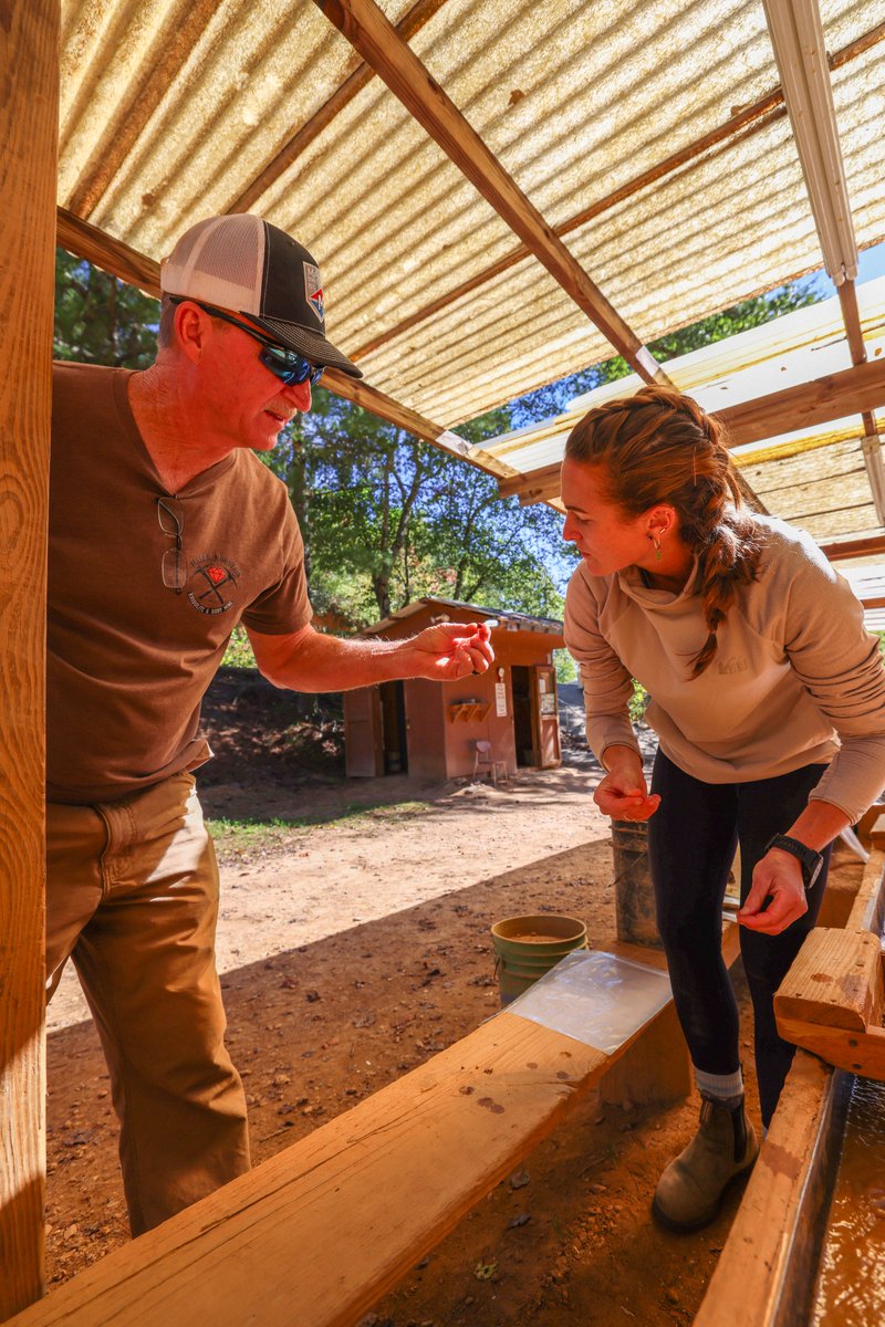VisitNC's tweet photo. When Mason Mountain Gem Mine gives you rubies, emeralds and topaz, you create a treasure chest. 💎

But first, try digging for them! Discover where “hidden gem” takes on a new meaning in @VisitFranklinNC. https://t.co/U0kb32dpv6