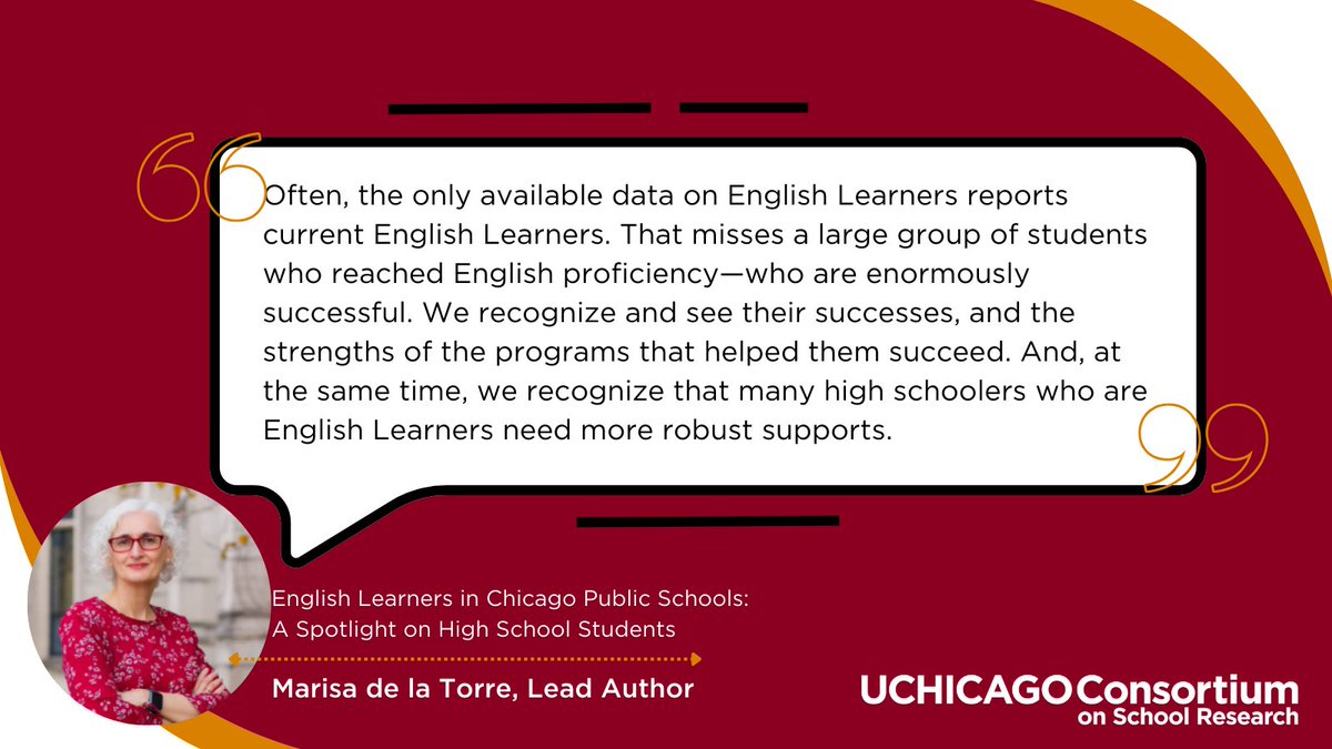 UChicago Consortium (@uchiconsortium) on Twitter photo š Did you catch coverage of our newest in @edweek <a href="/chalkbeatCHI/">Chalkbeat Chicago</a>, and <a href="/chicagotribune/">Chicago Tribune</a>? The study breaks down successes and challenges of different <a href="/ChiPubSchools/">CPS - Chicago Public Schools</a> English Learner students across high school and college.
The full report is at: consortium.uchicago.edu/publications/e⦠š Did you catch coverage of our newest in @edweek <a href="/chalkbeatCHI/">Chalkbeat Chicago</a>, and <a href="/chicagotribune/">Chicago Tribune</a>? The study breaks down successes and challenges of different <a href="/ChiPubSchools/">CPS - Chicago Public Schools</a> English Learner students across high school and college.
The full report is at: consortium.uchicago.edu/publications/eā¦