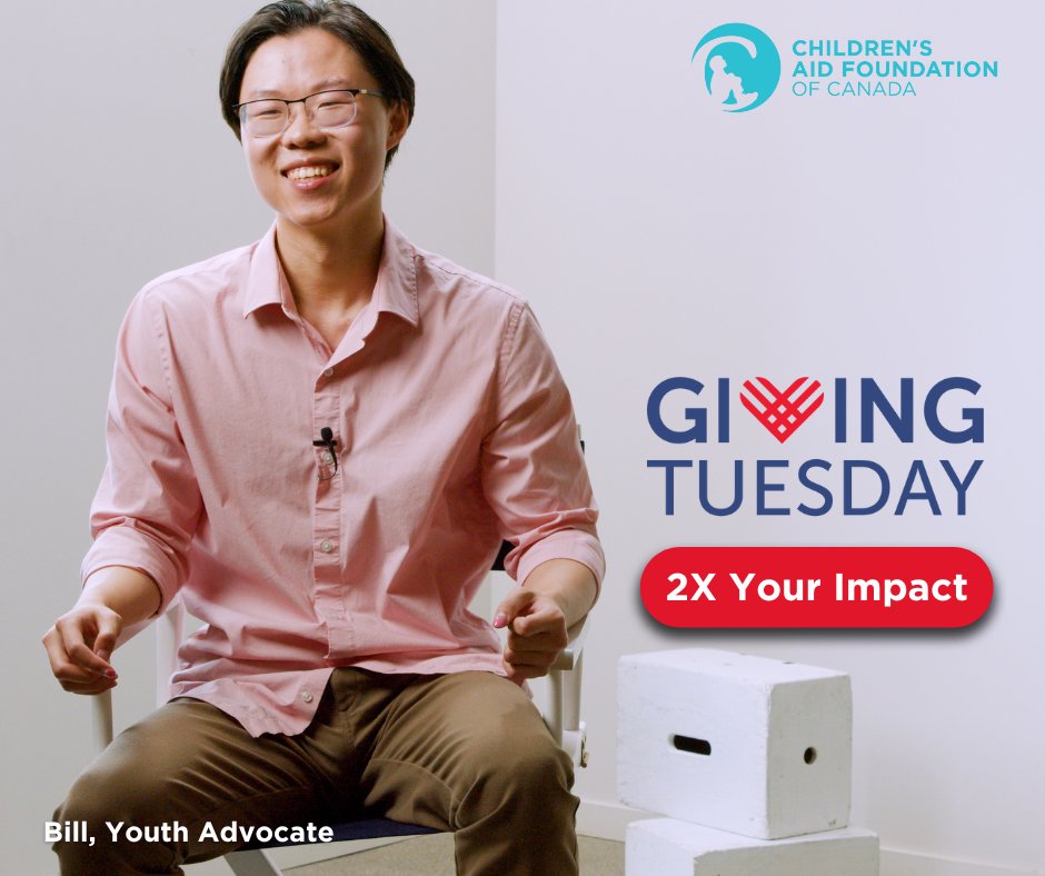 Giving Tuesday is December 3! This year, your generosity will have 2X the impact! Every donation made will be MATCHED by our generous donors Joe and Laurissa Canavan, helping twice the number of youth &amp; child welfare. Start your Giving Tuesday early!  bit.ly/3ANVi3L