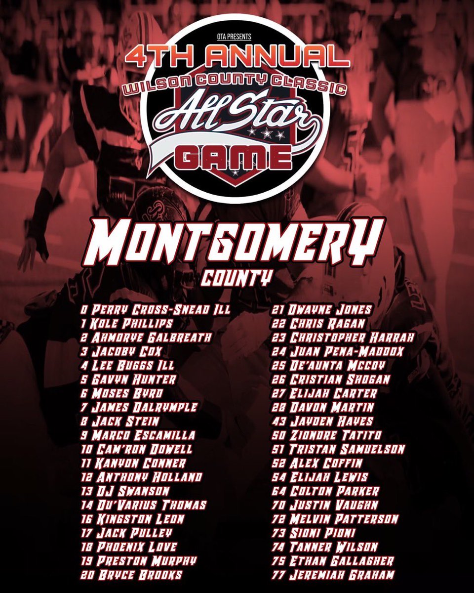 Blessed to be a member of this year's Wilson County Classic!! <a href="/_NortheastFB/">Northeast Football</a> <a href="/Coach_Weston/">Coach Weston</a> <a href="/coach_codd/">Jonathan Coddington</a> <a href="/coach_stape/">Garrett Stapleton</a>