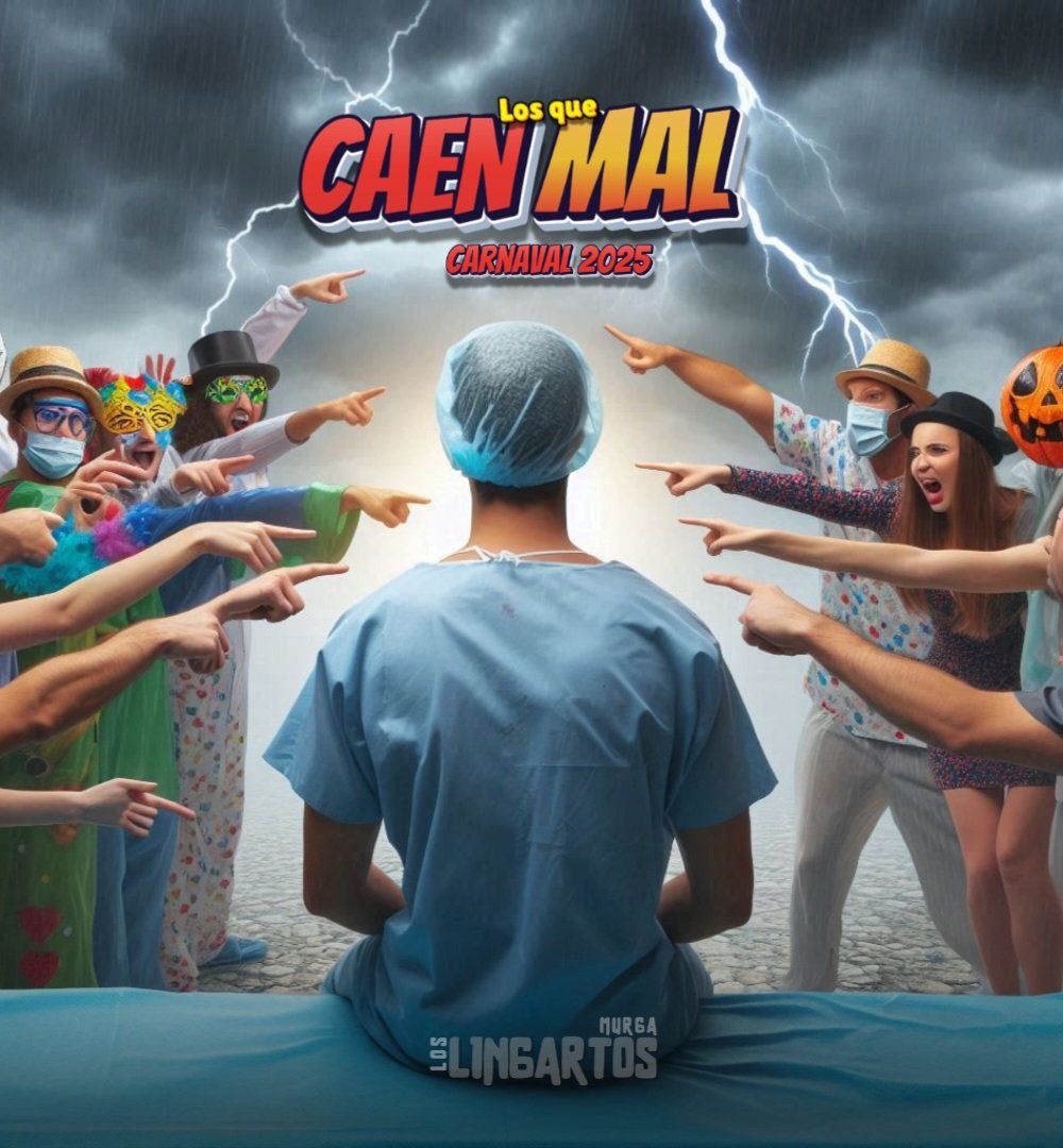 🫢 Los Lingartos en 2025 serán... 𝑳𝑶𝑺 𝑸𝑼𝑬 𝑪𝑨𝑬𝑵 𝑴𝑨𝑳

Pero mal... MAL 

#COMBA #Carnaval2025