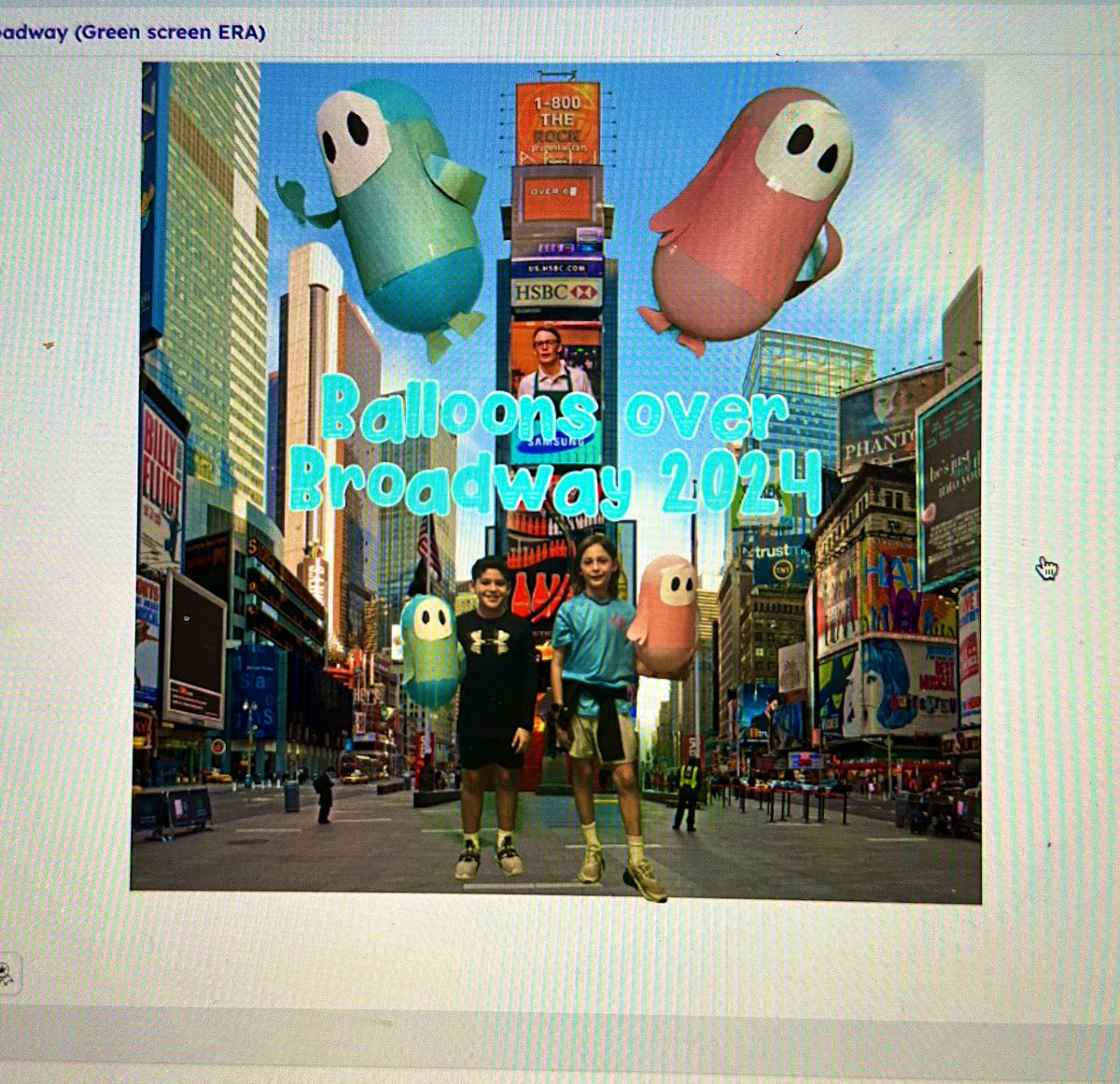 SraMartinezCE's tweet image. Balloons over Broadway ⭐️ 🐻 #amiguitos #GreenScreen