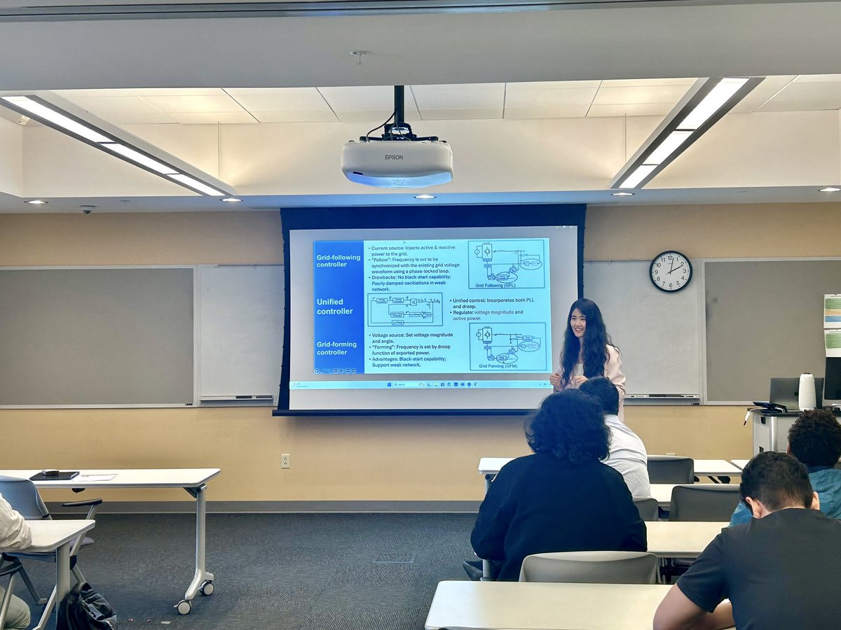 SijiaGeng's tweet photo. Had a fantastic visit to Iowa State University to give a talk at their Power Seminar Series! Enjoyed great conversations with everyone and it’s always a pleasure catching up with Ian Dobson—one of my two favorite Ians. 😁He wished me luck with Pikachu!⚡️ https://t.co/s5FSu6HQ5V