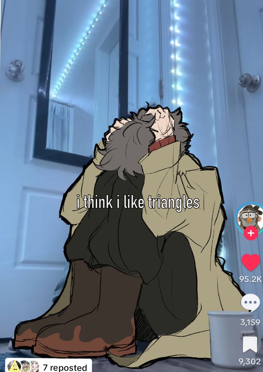 I think he likes 📐
#GravityFallls #billford