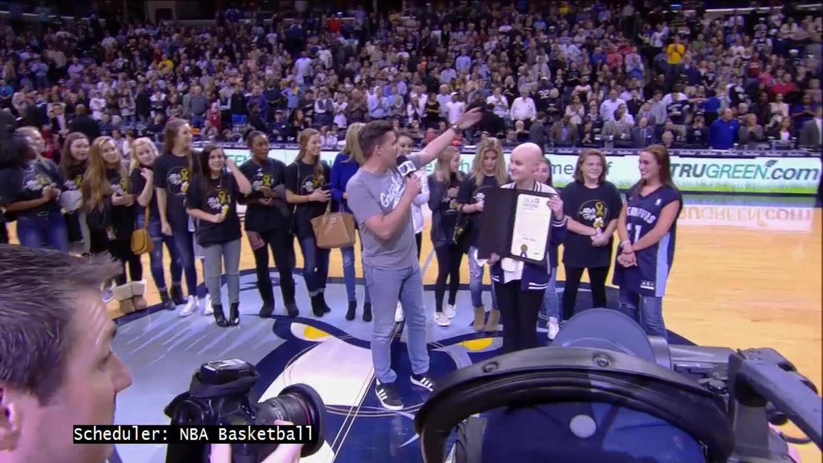 PAKA_FLOCKA's tweet photo. Today is the 10th Allie Allen Day! In 2015, the city of Germantown declared November 21st to be Allie Allen Day, an honor that the Grizzlies surprised Allie with.

I’m so thankful for a lot. For God to continue giving Allie the strength to absolutely crush it against cancer and to have many milestones along the way — marriage(!), graduations, career, home ownership, trips, and all the memories in between. And for the community — the city, church, the Grizzlies, our Allie’s Allies team, and our friends and family.

On Allie Allen Day, I also want to use this as a time to talk about St. Jude Marathon fundraising. The marathon is 2 weeks away, and we have so many ways to donate.
- Directly to our Allie’s Allies St. Jude page
- SubTsakalidis
- Allie’s Etsy shop. All proceeds on purchases there from now will go to St. Jude via Allie’s Allies through the Marathon Weekend (12/6-12/8). Awesome stuff on there! A new Ja/Jaren/Bane shirt, a Luuuuke shirt, Josh Allen merch, and more. She even does custom prints that make for good gifts!
(All links below)

Thank you so much for all the support year after year. It means the world. Happy Allie Allen Day!