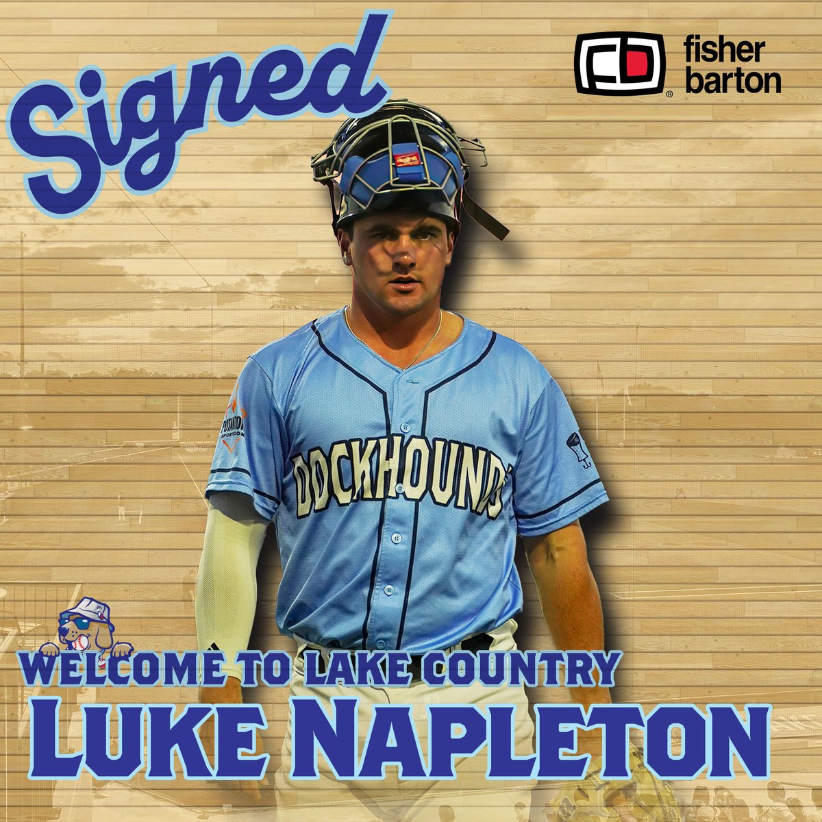 Lake Country DockHounds (@dockhounds) on Twitter photo 🚨 Player Announcement 🚨
Lake Country, welcome back, catcher, Luke Napleton!
<a href="/lukenapes15/">Luke Napleton</a> appeared in 16 games include 1 playoff game for your 'Hounds last season after finishing his collegiate time with @louisvillebsb.
#HowlYeah 🚨 Player Announcement 🚨
Lake Country, welcome back, catcher, Luke Napleton!
<a href="/lukenapes15/">Luke Napleton</a> appeared in 16 games include 1 playoff game for your 'Hounds last season after finishing his collegiate time with @louisvillebsb.
#HowlYeah