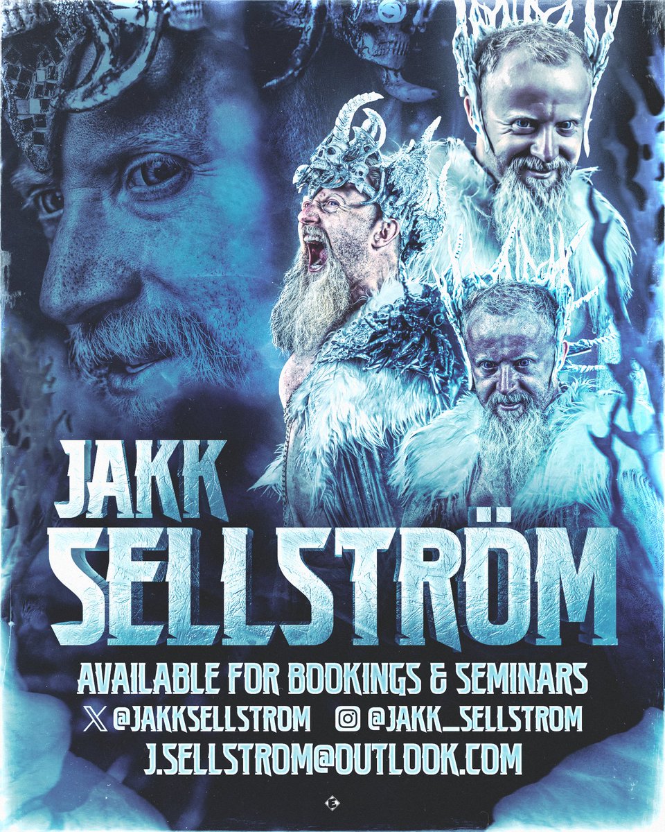 Jakk Sellström (@jakksellstrom) on Twitter photo 🚨 FINAL CALL! 🚨
I have a number of dates still available for the remainder of 2024 for shows, appearances and wrestling seminars!
December -
6th, 7th, 8th, 13th, 14th, 15th, 20th, 21st, 22nd, 27th & 29th.
🥶⚔️🥶
For bookings contact via - J.Sellstrom@outlook.com 🚨 FINAL CALL! 🚨
I have a number of dates still available for the remainder of 2024 for shows, appearances and wrestling seminars!
December -
6th, 7th, 8th, 13th, 14th, 15th, 20th, 21st, 22nd, 27th & 29th.
🥶⚔️🥶
For bookings contact via - J.Sellstrom@outlook.com