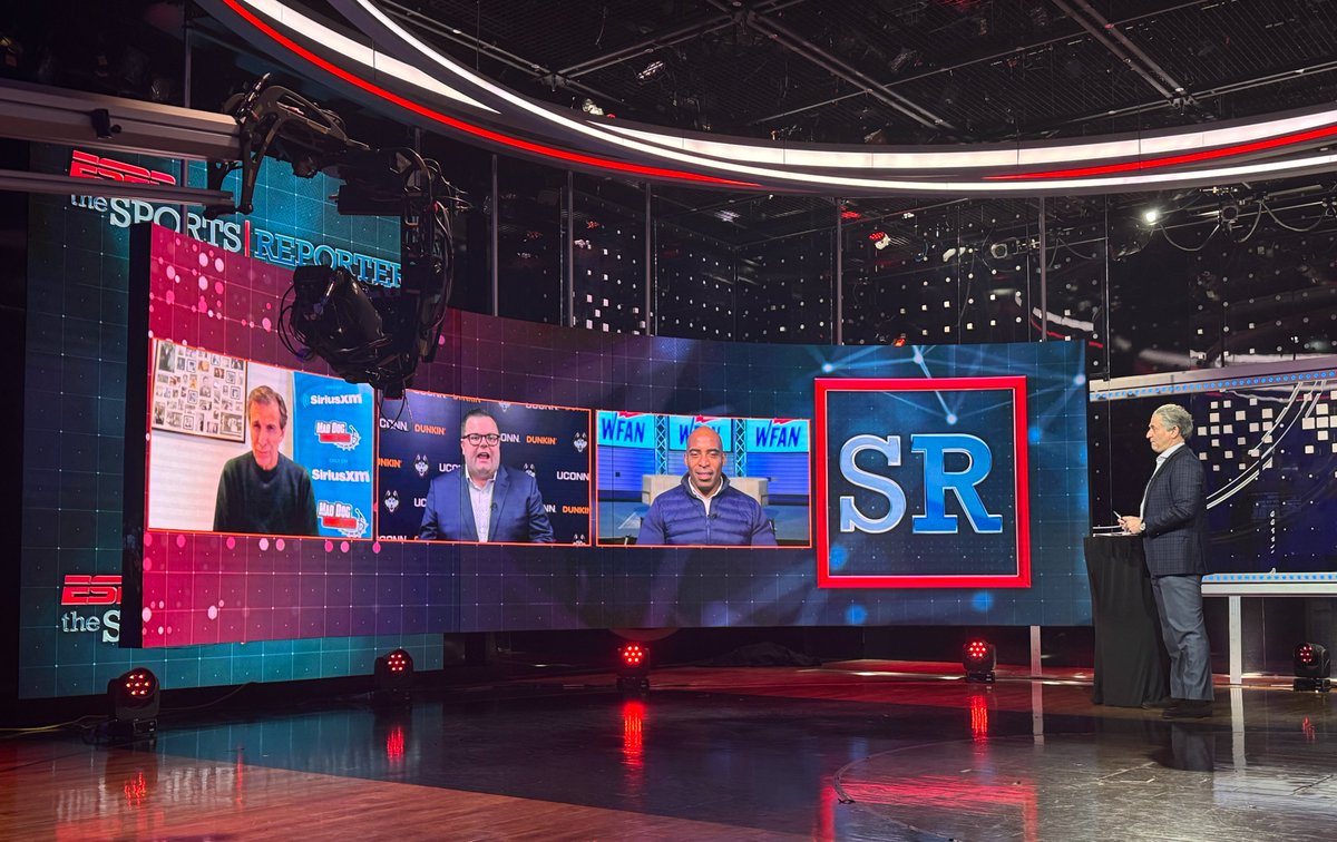 ESPN PR (@espnpr) on Twitter photo A new episode of ESPN's 'The Sports Reporters' is now available
<a href="/JeremySchaap/">Jeremy Schaap</a> is joined by <a href="/TikiBarber/">Tiki Barber</a>, <a href="/John_Fanta/">John Fanta</a> & <a href="/MadDogUnleashed/">Chris Mad Dog Russo</a> to discuss current sports topics
Watch: bit.ly/3V4tejL A new episode of ESPN's 'The Sports Reporters' is now available
<a href="/JeremySchaap/">Jeremy Schaap</a> is joined by <a href="/TikiBarber/">Tiki Barber</a>, <a href="/John_Fanta/">John Fanta</a> & <a href="/MadDogUnleashed/">Chris Mad Dog Russo</a> to discuss current sports topics
Watch: bit.ly/3V4tejL