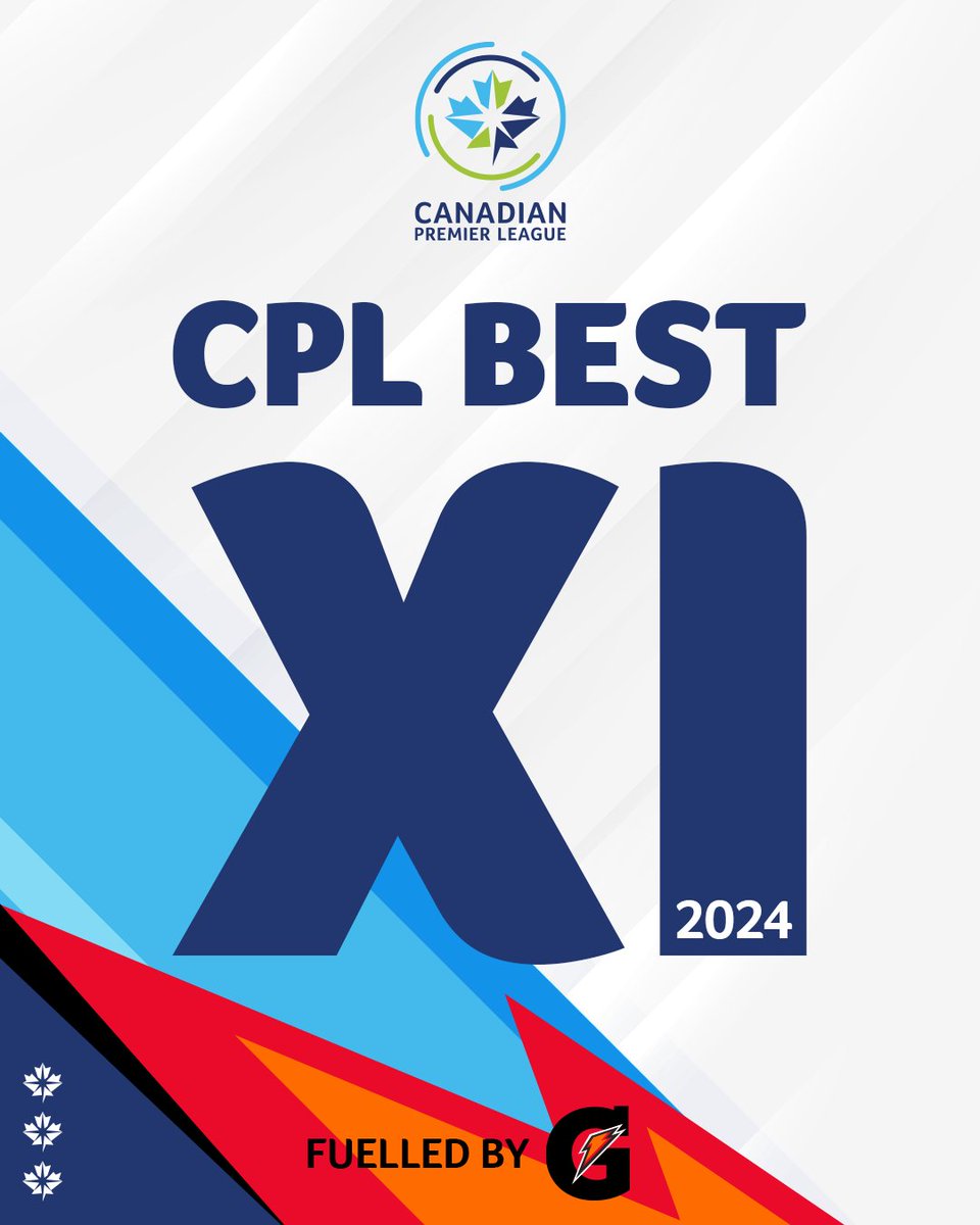 CPLsoccer's tweet image. Here is the 2024 CPL Best XI, fuelled by @Gatorade, as determined by the League Football Department 🍁⚽

Read more: canpl.ca/article/canadi…

#CanPL
