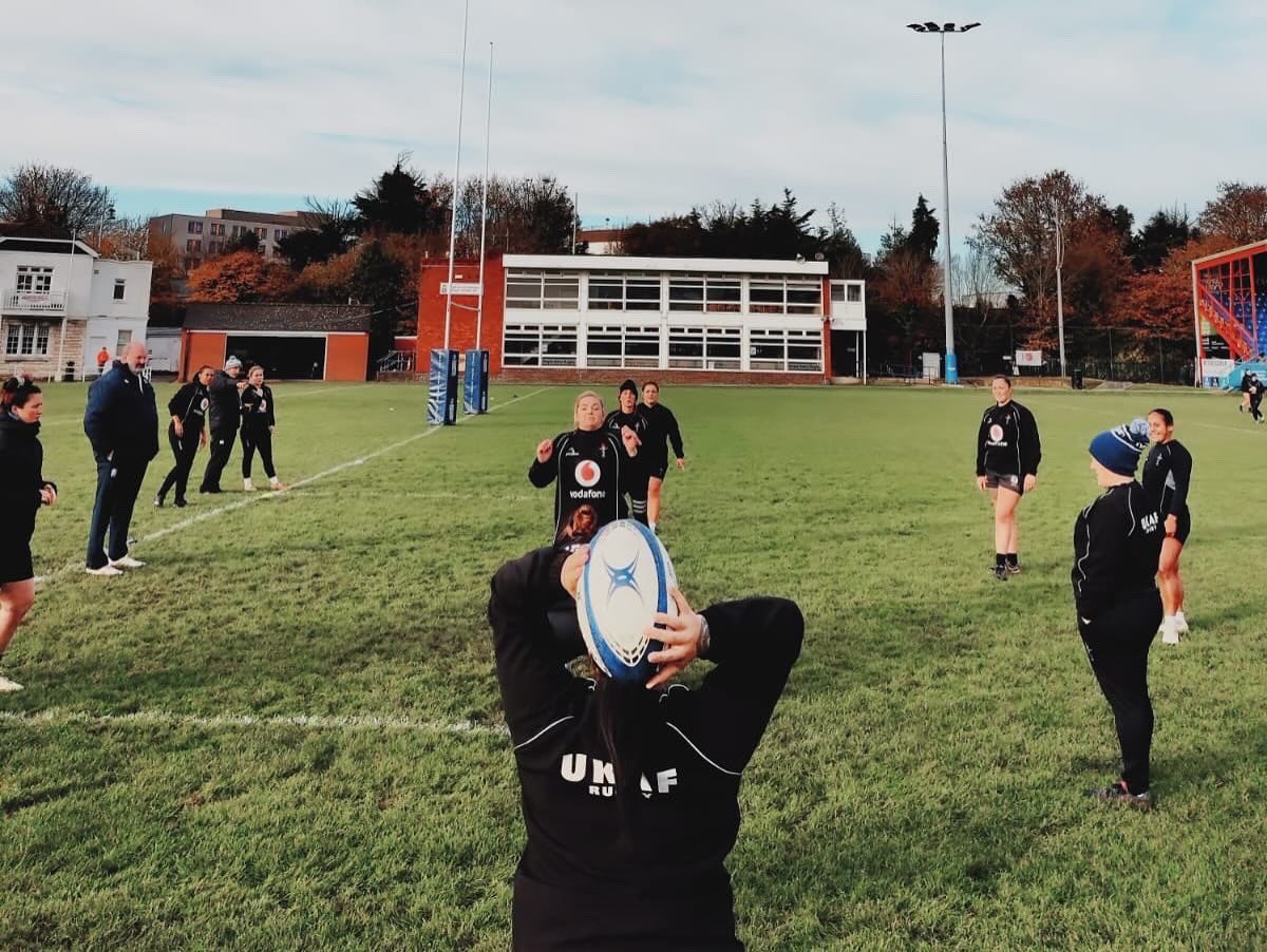 UKAFRugby's tweet image. Captains Run ✅

We are now less than 24hrs away from the Women’s Remembrance fixture vs Trailfinders Women A

#ItsGoTime #GameReady