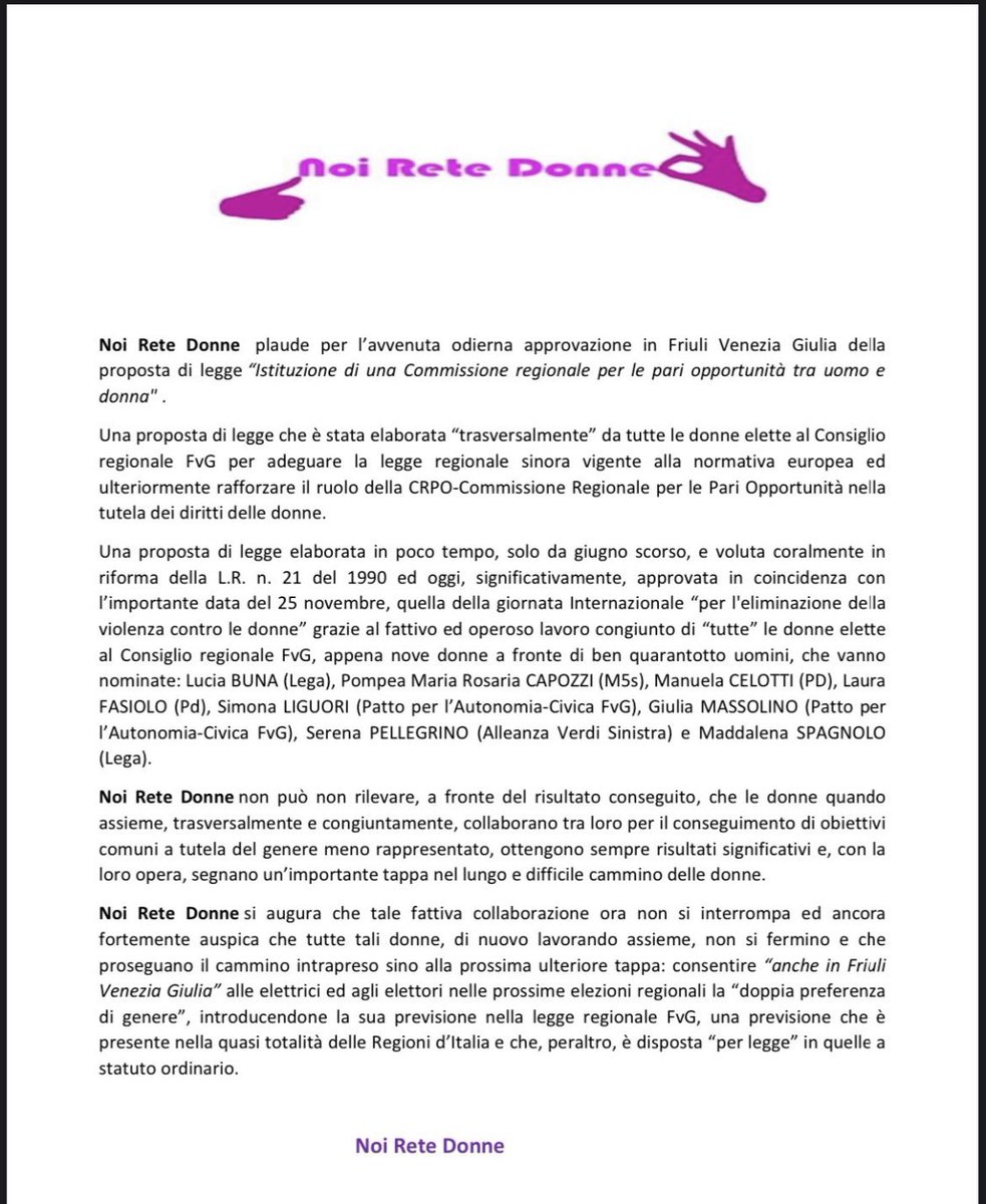 Noi Rete Donne tweet media