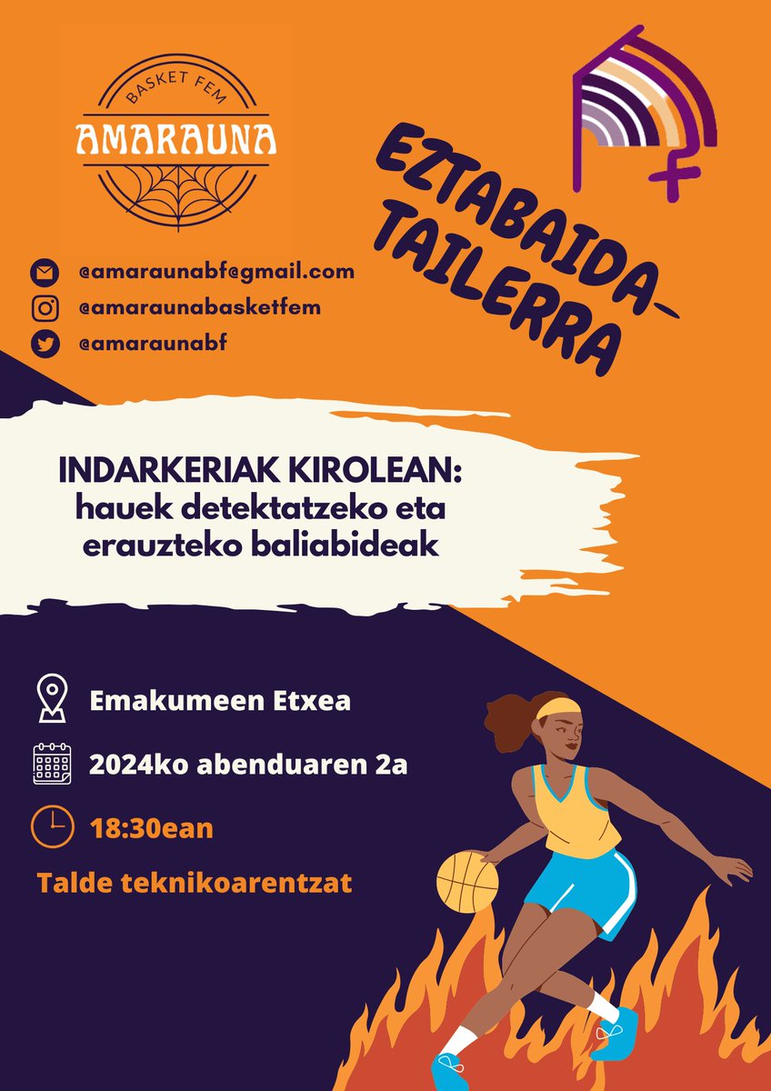 amaraunabf's tweet photo. 🔥Adi adi!🔥

Badator Amaraunako hurrengo eztabaida tailerra!

🔥 Atenta! 🔥

¡Viene el siguiente taller de discusión de Amarauna! https://t.co/FVdSXY9NP9