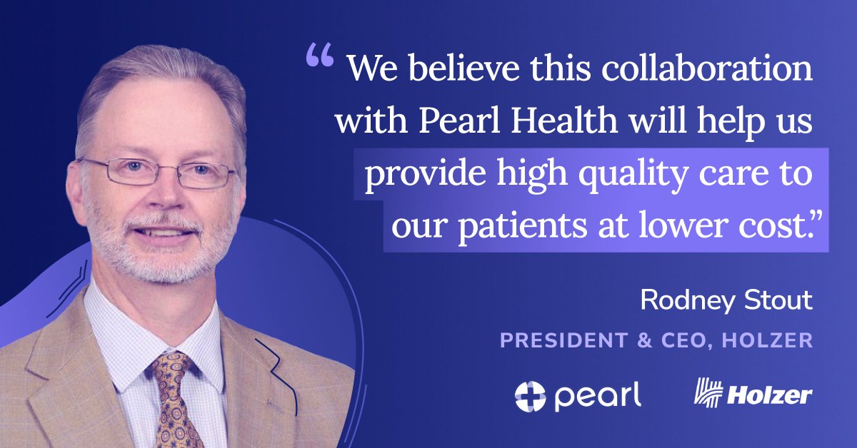 Pearl Health (@pearlhealth_) on Twitter photo We’re excited to announce our strategic partnership with <a href="/HolzerHealth/">Holzer Health System</a> to help primary care providers in Ohio and West Virginia deliver more proactive, patient-centered care for #medicare beneficiaries. Read the press release to learn more:
pearlhealth.com/blog/news/holz… We’re excited to announce our strategic partnership with <a href="/HolzerHealth/">Holzer Health System</a> to help primary care providers in Ohio and West Virginia deliver more proactive, patient-centered care for #medicare beneficiaries. Read the press release to learn more:
pearlhealth.com/blog/news/holz…
