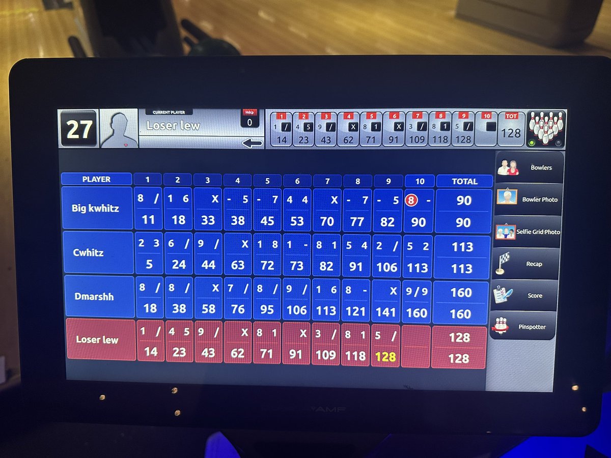 Take that 🎳