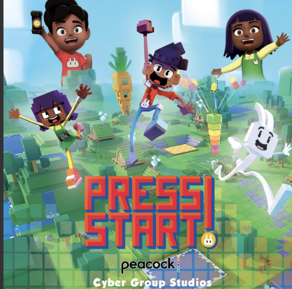 TVTango's tweet photo. 🌟Watch Now @peacock Premiere @CyberGroupSDs Animated Series PRESS START! #PressStart Based on the Books by @thomasflintham @Scholastic About  https://t.co/pQT9gysvfi https://t.co/8nJ8WcDftq