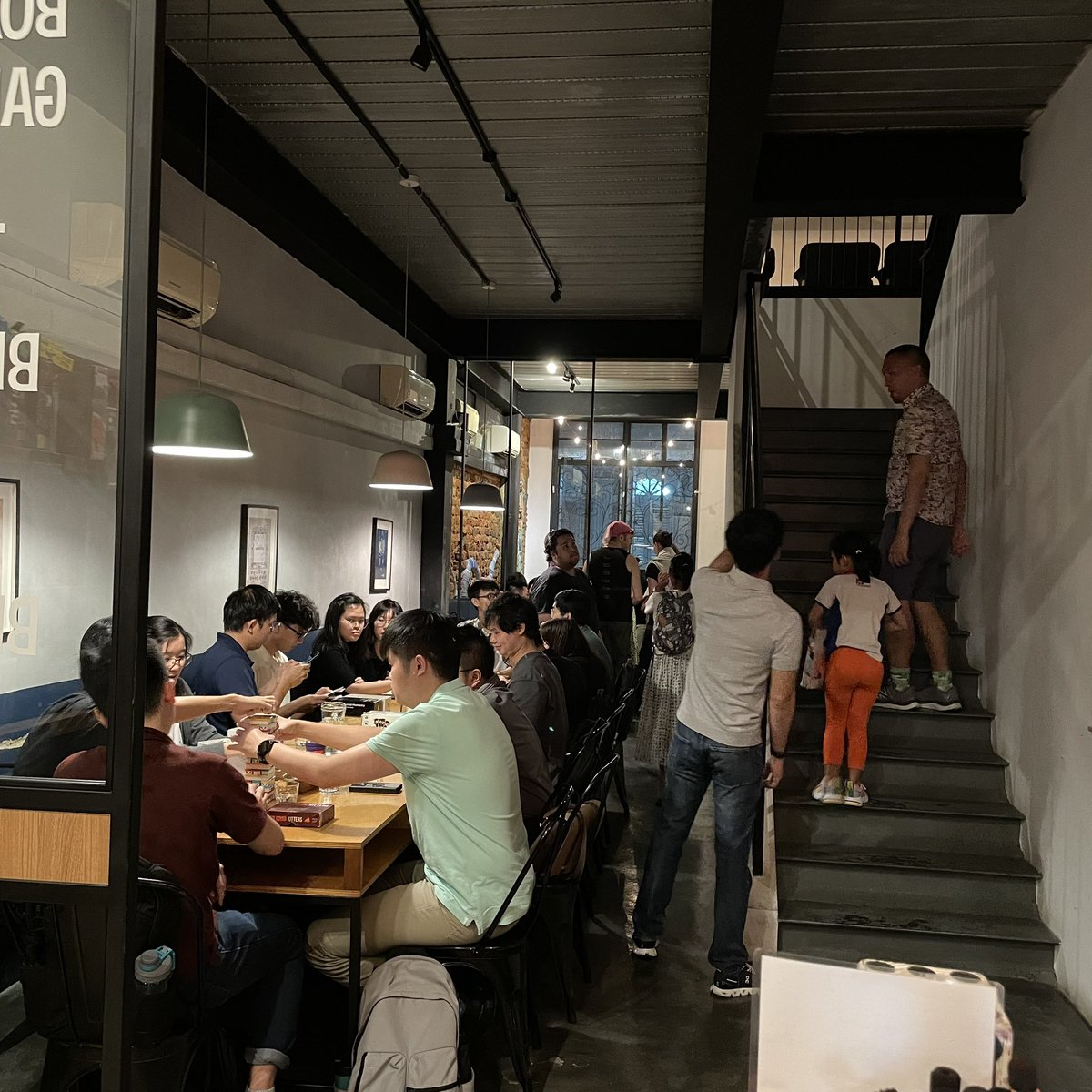 Day 0 of ABGF Asian Boardgames Festival - Game Night at King and the Pawn - Board Game Bar and Cafe!
Such a nice cafe with delicious food, friendly staff, and GAMES!

#ABGF #boardgames #tabletopgames