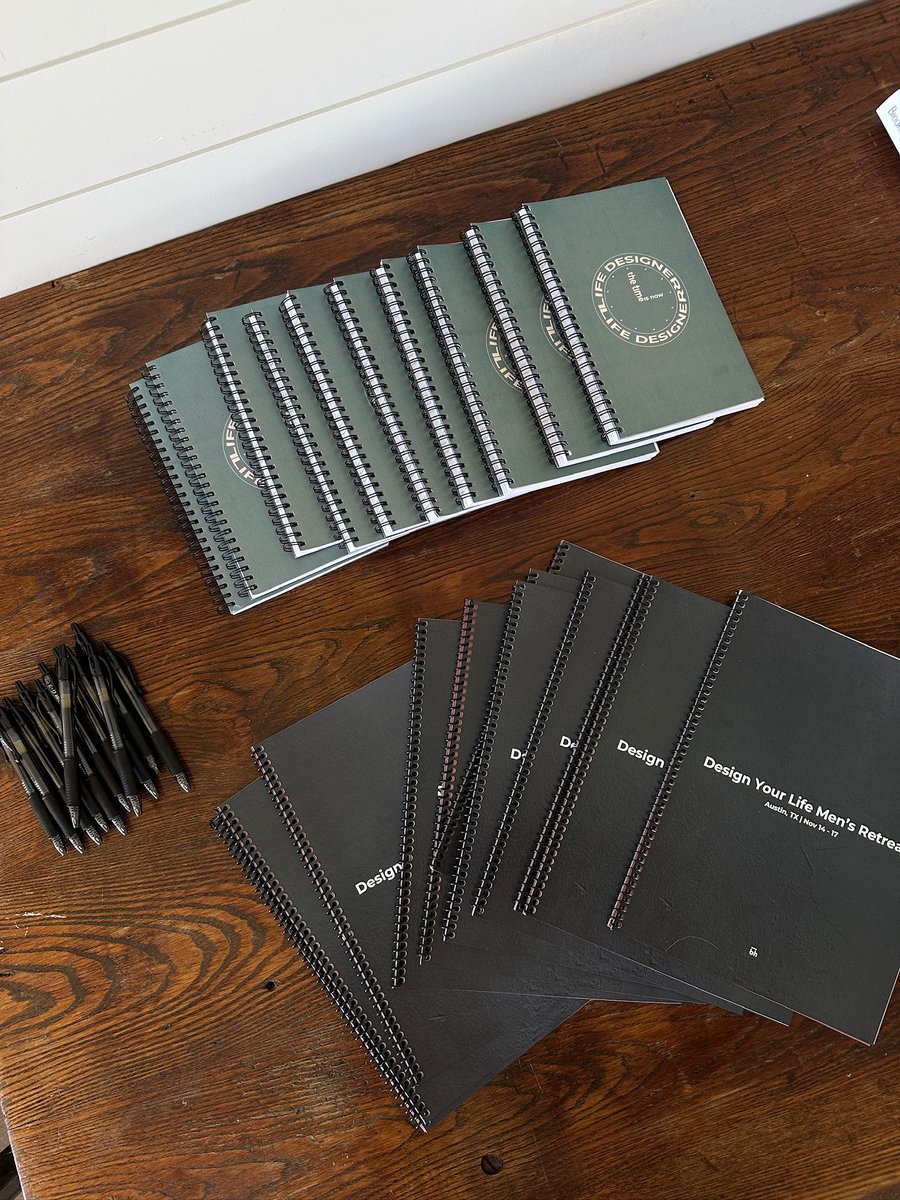 Tentative dates for the next Design Your Life Men's Retreat: Feb 20-23 | Austin, TX

DM me "DOWN" to learn more.