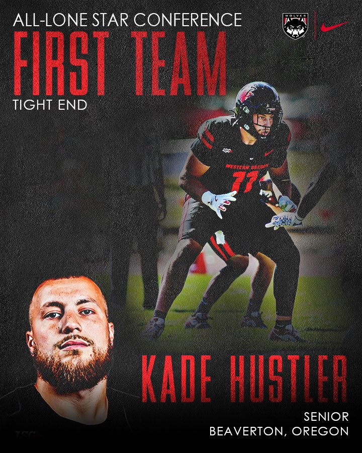 The Western Oregon football team was well represented when the Lone Star Conference announced their honors Thursday.

RELEASE: wouwolves.com/news/2024/11/2…