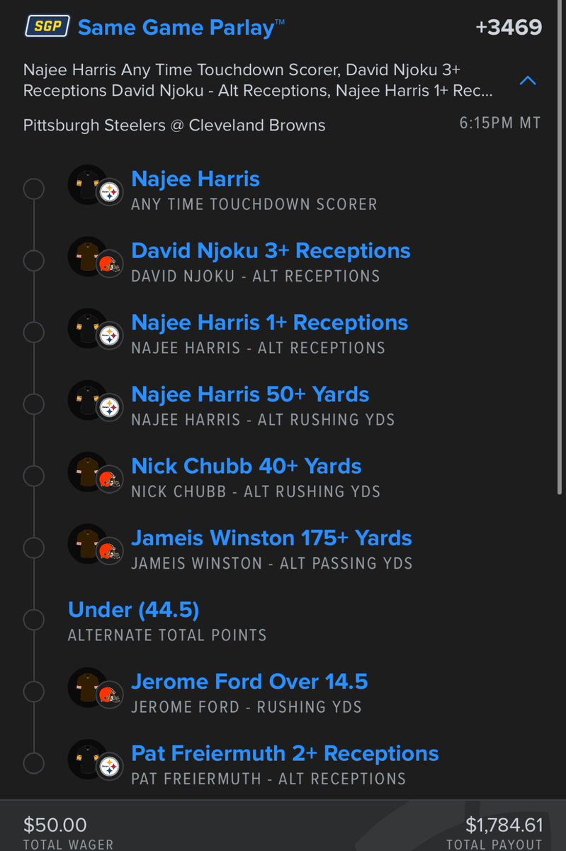Going to be an ugly one tonight so why not throw a rational 9 leg parlay into the mix?  <a href="/BetMortgage/">Bet The Mortgage</a> 😉