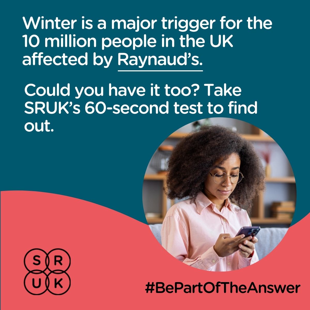RAIRDA_org's tweet photo. #BePartOfTheAnswer and take part on a first of its kind ‘citizen science’ study to raise awareness and gather information on Raynaud’s and related auto-immune conditions. 

Complete @WeAreSRUK 60 seconds survey today by following this link 👉https://t.co/IYDIseUxgV https://t.co/Z6YuZGRN9O