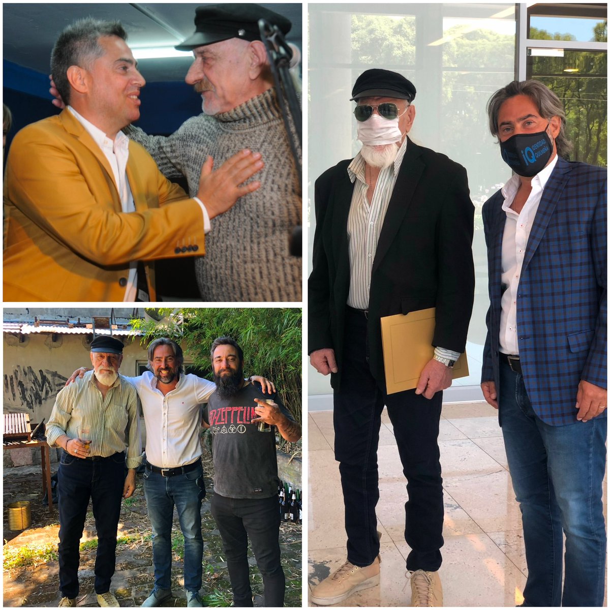 Hasta luego querido amigo Willy. Me acompañaste en la más difícil poniendo el cuerpo y la trayectoria. Fuiste y serás un GRANDE ! Enorme placer poder disfrutarte. Que descanses en paz y QUE SEA ROCK!