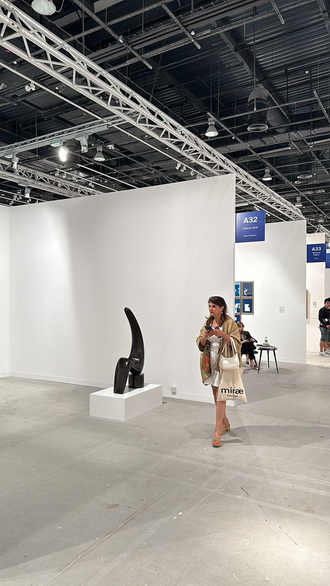 FBasbous's tweet photo. Masters of Abstraction at #AbuDhabiArt
The Alfred Basbous Foundation is proud to join Galerie Tanit for a groundbreaking presentation celebrating two of Lebanon’s most renowned abstractionists: Alfred Basbous and Nabil Nahas. https://t.co/awBkZd3tuq