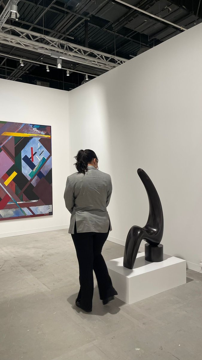FBasbous's tweet photo. Masters of Abstraction at #AbuDhabiArt
The Alfred Basbous Foundation is proud to join Galerie Tanit for a groundbreaking presentation celebrating two of Lebanon’s most renowned abstractionists: Alfred Basbous and Nabil Nahas. https://t.co/awBkZd3tuq