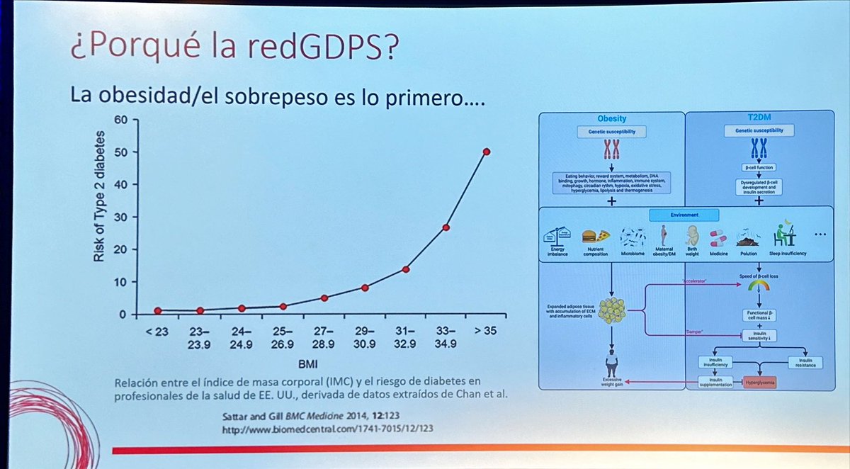 Presentación del algoritmo de #sobrepeso y #obesidad de la <a href="/redGDPS/">redGDPS Diabetes</a> en #3CongresoRedGDPS  por <a href="/juliosagredo/">julio sagredo</a> <a href="/mvillaro/">Mercè Villaró</a> y  Dra. Lourdes carrillo.