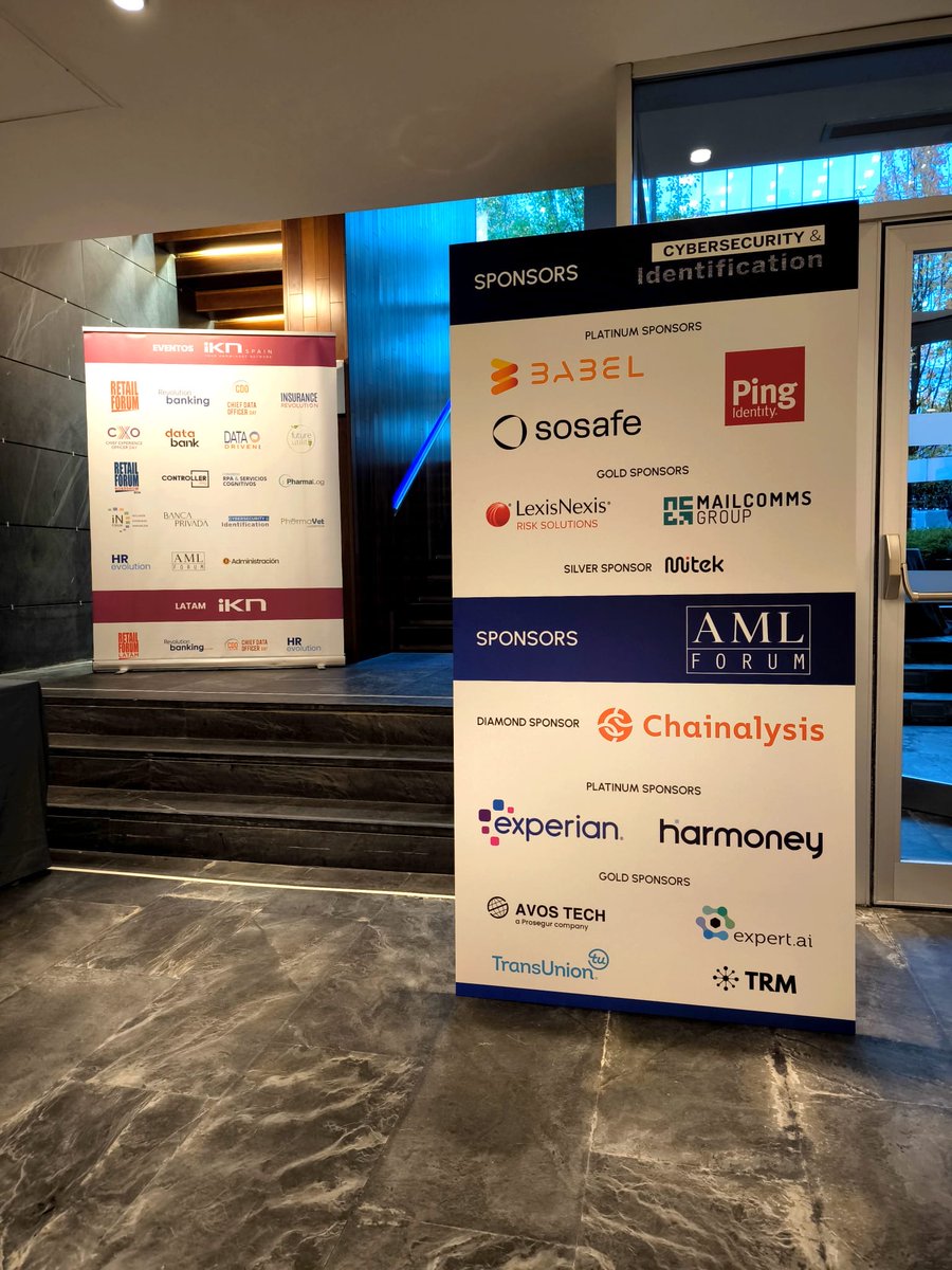 🎉 Gracias por hacer posible #AMLForum24 y #CibersecurityIdentification24!

👥 +250 asistentes
🎤 +70 ponentes
🌟 Tendencias clave en compliance y ciberseguridad
🙌 A ponentes, asistentes y patrocinadores: ¡Gracias por hacerlo posible! Nos vemos en 2025. 🚀