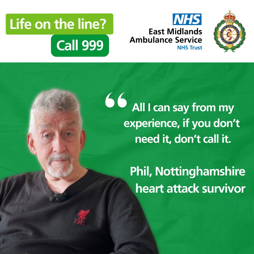 999 should be used for life-threatening emergency only.
This is the best outcome we are happy to see when our service is used appropriately.