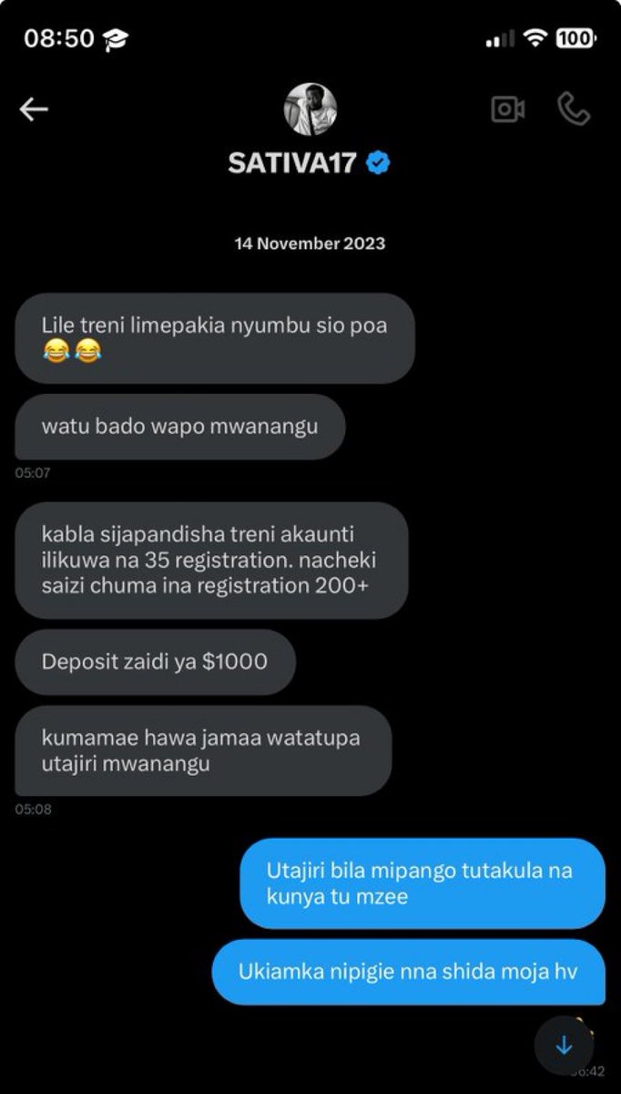 #TajiriLaKihaya 

Kumbe huwa mkifata zile PROMO CODE mnaitwa NYUMBU😅😂😂🙌🏽🙌🏽🙌🏽🙌🏽

Alafu mna LOST wenzenu wanatajirika kwa kupata Commission 😅😅😅

AMA kweli wajinga ndio waliwao 😂