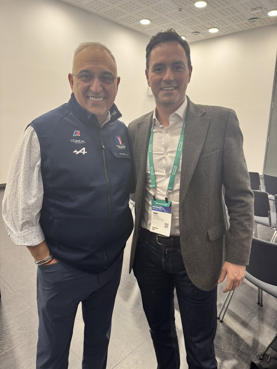 Matt Hawkins (@hawkinstech) on Twitter photo Fantastic 2 days at #HPEDiscover Barcelona. Some powerful innovations and integrations to come. Great to meet HPE CEO and to be working with their team. Many more HPE AI servers in the works to power <a href="/CUDOS_/">CUDOS</a> #intercloud and the largest blockchain to power AI <a href="/ASI_Alliance/">Artificial Superintelligence Alliance</a> 🌏 Fantastic 2 days at #HPEDiscover Barcelona. Some powerful innovations and integrations to come. Great to meet HPE CEO and to be working with their team. Many more HPE AI servers in the works to power <a href="/CUDOS_/">CUDOS</a> #intercloud and the largest blockchain to power AI <a href="/ASI_Alliance/">Artificial Superintelligence Alliance</a> 🌏
