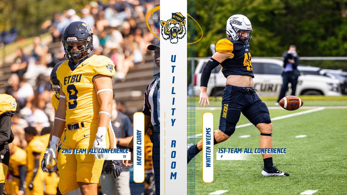 THE ETBU "DO IT ALL" ROOM IS BRINGING IN ALL THE AWARDS‼️
<a href="/ETBU_Football/">ETBU Football</a> 
#PTR #CONTROLLEDCHAOS