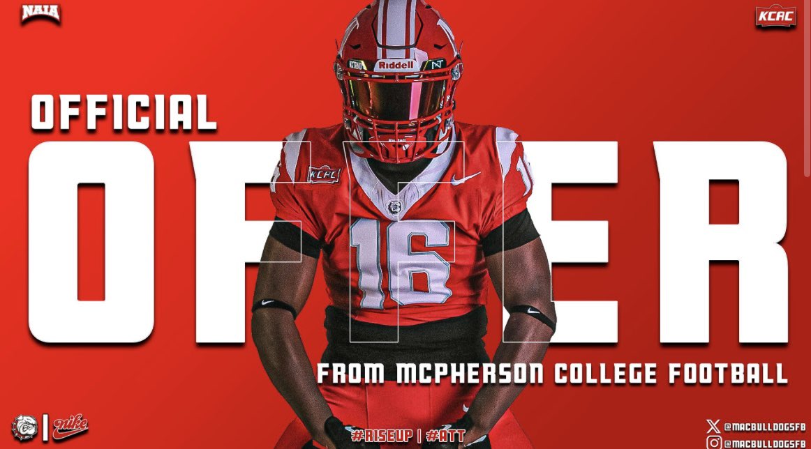 Heath Brown (@heath_brown13) on Twitter photo After a conversation with <a href="/Kaden_Beavers/">Kaden Beavers</a> I am thankful to receive an offer from <a href="/MACBulldogsFB/">McPherson Football</a>!! <a href="/seancooper_C4/">Sean Cooper</a> <a href="/C4SportOklahoma/">C4 SportsPerformance</a> <a href="/AthleticsBonham/">Bonham ISD Athletics</a> <a href="/Coach_DRhodes/">Dale Rhodes</a> After a conversation with <a href="/Kaden_Beavers/">Kaden Beavers</a> I am thankful to receive an offer from <a href="/MACBulldogsFB/">McPherson Football</a>!! <a href="/seancooper_C4/">Sean Cooper</a> <a href="/C4SportOklahoma/">C4 SportsPerformance</a> <a href="/AthleticsBonham/">Bonham ISD Athletics</a> <a href="/Coach_DRhodes/">Dale Rhodes</a>