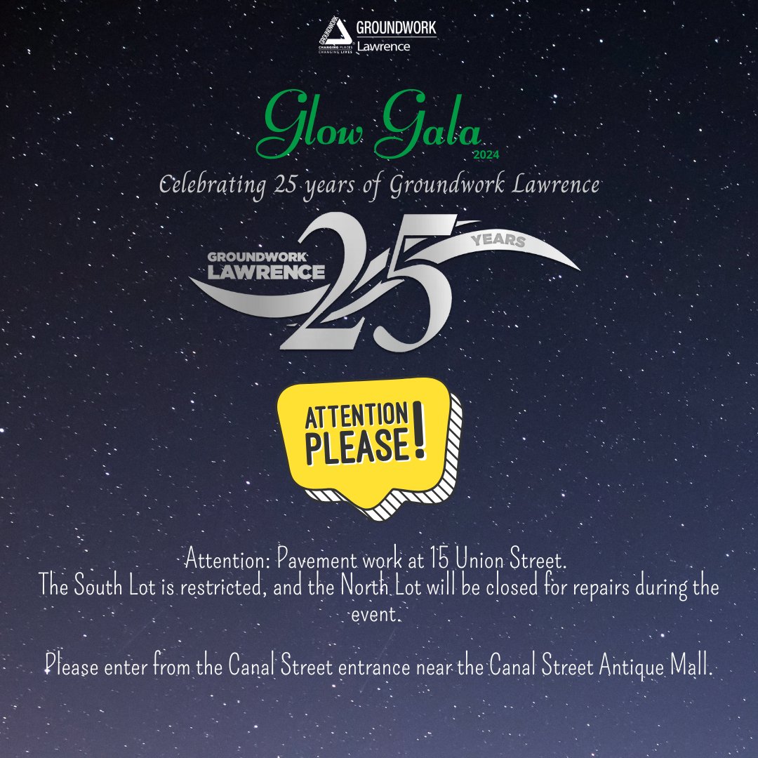 Attention: Pavement work at 15 Union Street. 
The South Lot is restricted, and the North Lot will be closed for repairs during the event. 

Please enter from the Canal Street entrance near the Canal Street Antique Mall.

Click here for more information: ow.ly/5xNM50UbZOo