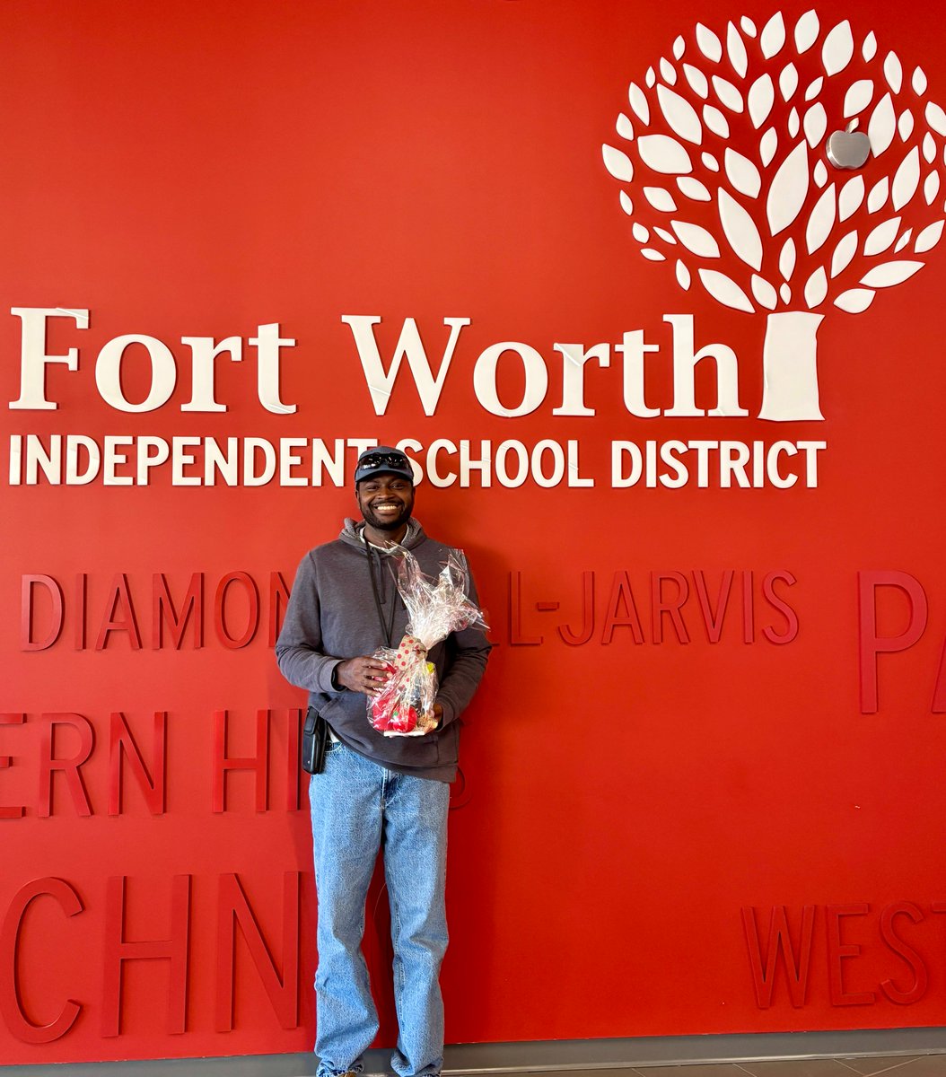 FWISD Careers (@fwisdcareers) on Twitter photo This week, the Strategic Recruitment Team is thrilled to spotlight one of the newest members of the <a href="/FortWorthISD/">Fort Worth Independent School District</a> Operations Team, Austin Fruge! We thank you for hard work and dedication!
Do you want to shout out a new District employee? Message us at teachfortworth@fwisd.org This week, the Strategic Recruitment Team is thrilled to spotlight one of the newest members of the <a href="/FortWorthISD/">Fort Worth Independent School District</a> Operations Team, Austin Fruge! We thank you for hard work and dedication!
Do you want to shout out a new District employee? Message us at teachfortworth@fwisd.org