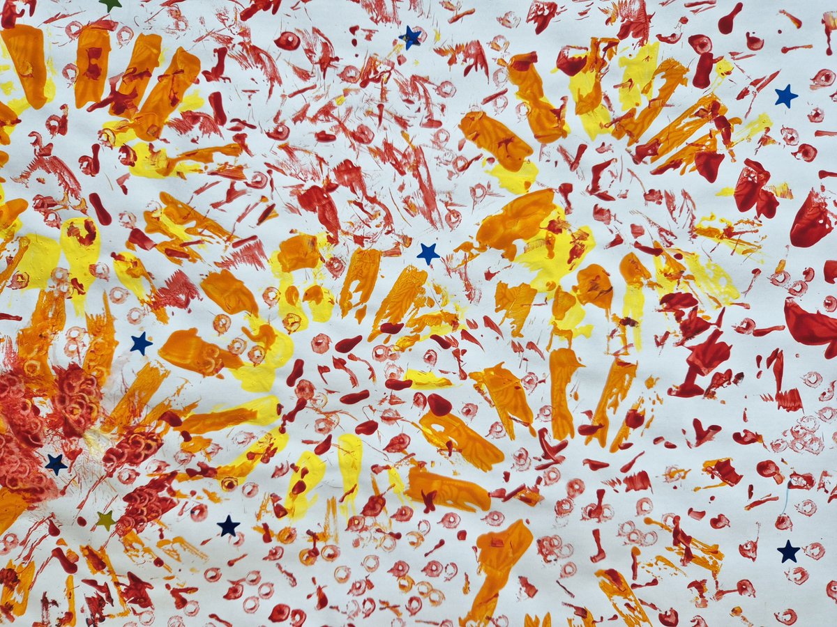 DPT_NHS's tweet photo. Some colourful paintings to brighten up the day. These firework pictures were created by patients on Belvedere Ward at Franklyn Hospital in Exeter. Staff also celebrated Bonfire Night with hot chocolate and hot dogs. Would you like to join Franklyn? More: https://t.co/RRAx1DUsPE https://t.co/RwnqskQZ0j