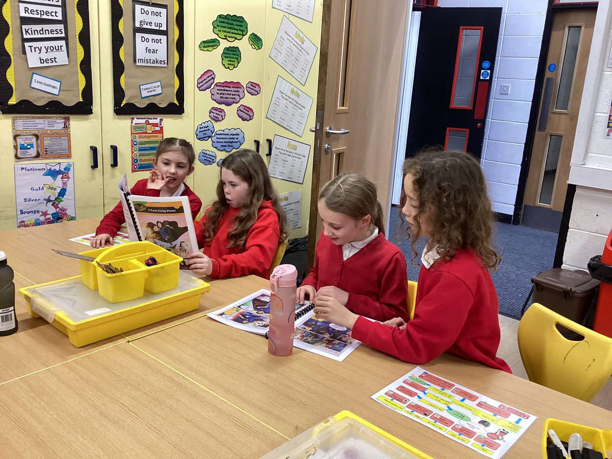 PPSMrsBaxter's tweet photo. Year 5 enjoyed meeting their Welsh buddies from Year 3. @PentrepoethPrim https://t.co/WbyVKfdSpl