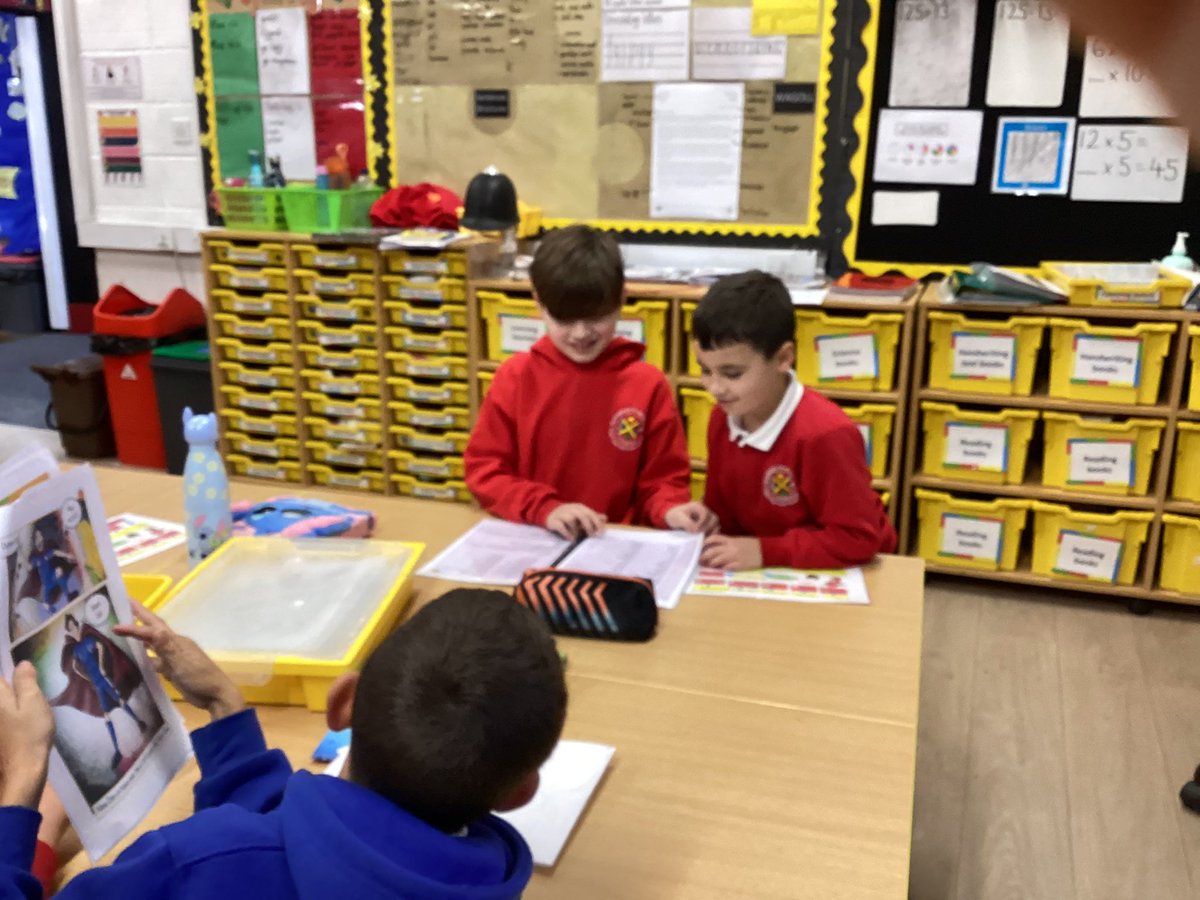Year 5 enjoyed meeting their Welsh buddies from Year 3. <a href="/PentrepoethPrim/">Pentrepoeth Primary</a>