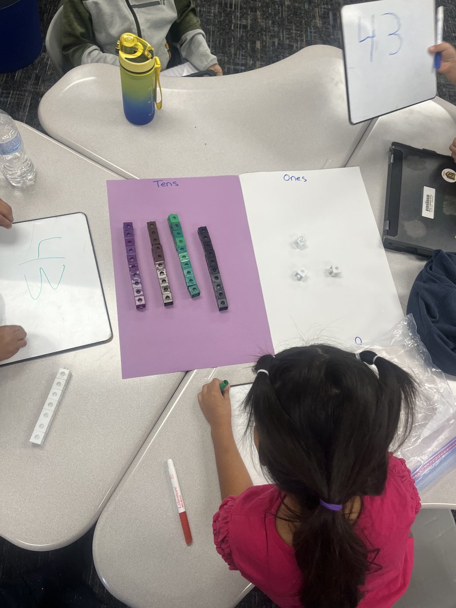TippsElementary's tweet image. 🔢✨ Using concrete objects to represent numbers in different ways! 🧩📚 ➡️ Boosts understanding &amp;amp; makes math fun! 🎉 #MathMagic #HandsOnLearning @CyFairISD  📐✏️