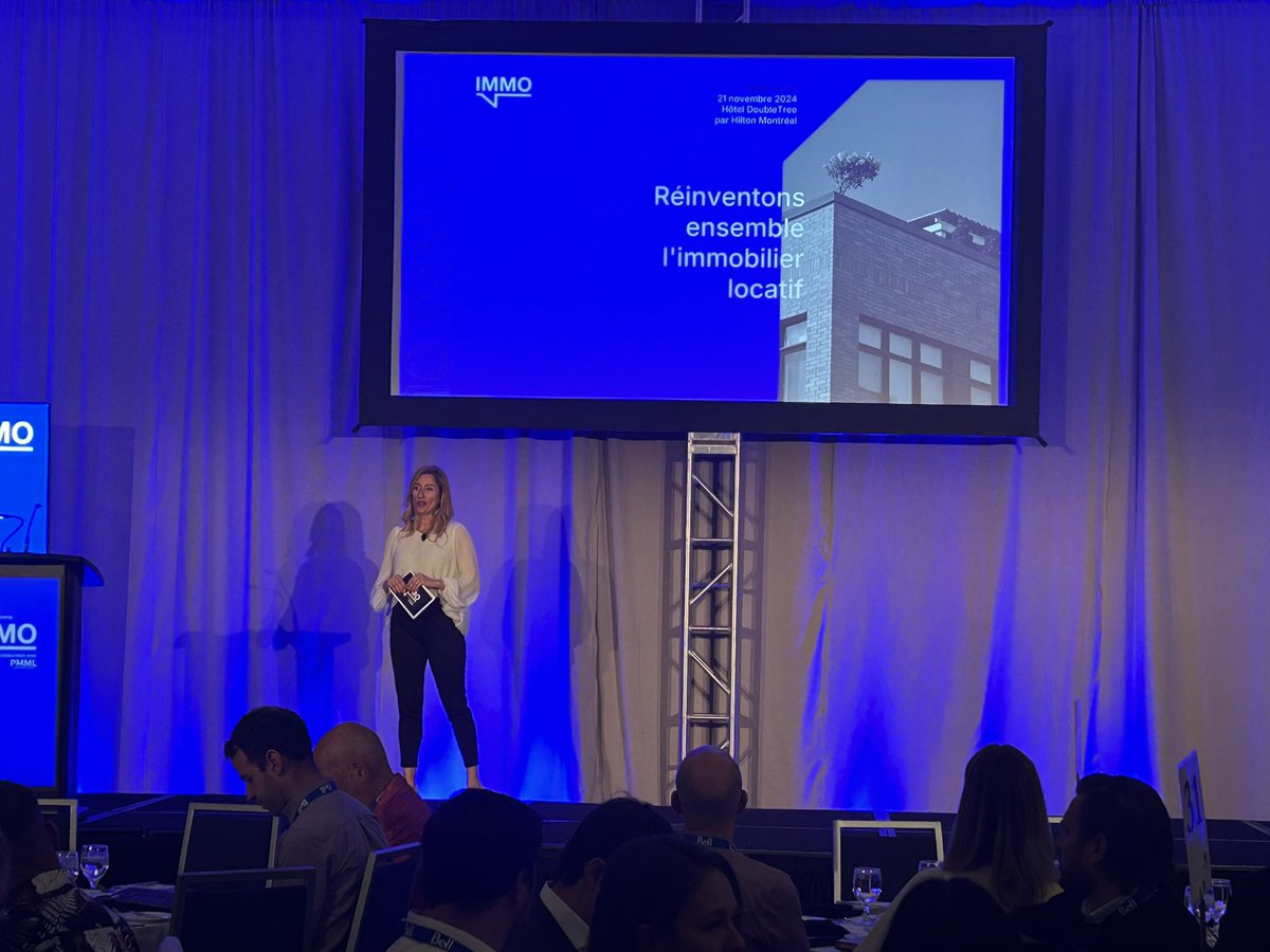 Un événement animé par l’animatrice, journaliste et courtière Mélanie Bergeron. 🙏 #Immo2024
