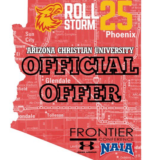 After a conversation with <a href="/JeffBowenACU/">Jeff Bowen</a> <a href="/KelleyBeMoore/">Kelley Moore</a>  and <a href="/CoachM_Justin/">Marcellus Justin</a>, I am extremely grateful to have received an offer from Arizona Christian University! <a href="/CoachBANelson/">Coach Brett Nelson</a> <a href="/coachtwill88/">Coach Will</a> <a href="/coachboom_acu/">Coach “Boom” Bain, ACU</a> <a href="/CoachDowdy44/">Clayton Dowdy</a> <a href="/anthny_garcia/">Anthony Garcia</a> <a href="/GregJohnston67/">Coach Greg Johnston</a> <a href="/TXPrivateFBGuy/">Texas Private School Football</a> <a href="/TXPSMedia/">Texas Private School Media</a>