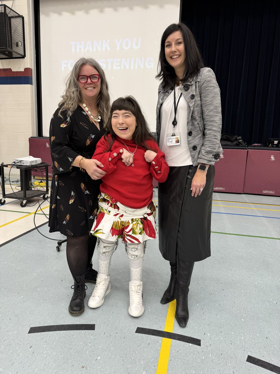 Today St Albert of Jerusalem Catholic Elementary School <a href="/albert7185/">@albert_DPCDSB</a> welcomed Motivational Speaker  <a href="/GiselleGaylie/">Giselle Gaylie</a>! Thank you for sharing your inspirational message about kindness, inclusion and acceptance. Our <a href="/DPCDSBSchools/">Dufferin-Peel Catholic District School Board</a> students enjoyed learning about your experiences!