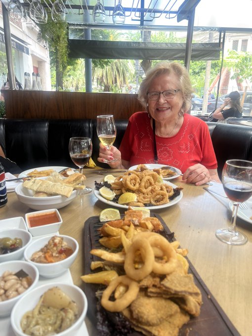 Mi abuela Lila 97 años, muy preocupada por los hidratos de carbono, por el gluten, por los ultra procesados