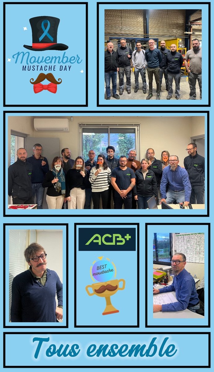 Novembre Bleu chez ACB+ : Mobilisés pour la santé masculine ! 🎗💙

#NovembreBleu #SantéMasculine #ACBPlus