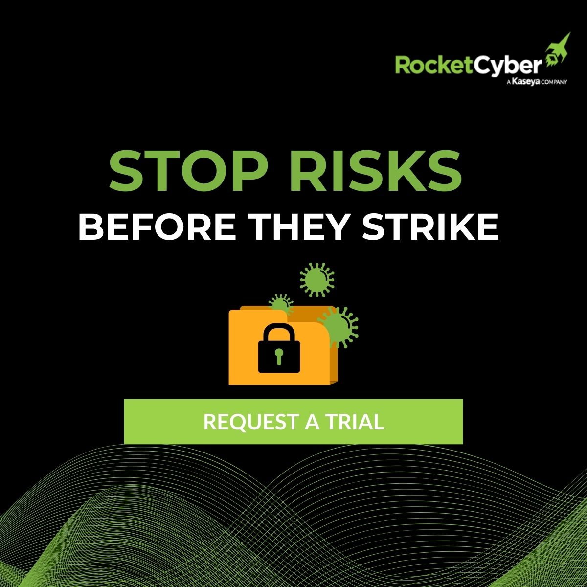 Step up your cybersecurity game! Experience real-time threat hunting, breach detection, and ransomware defense with RocketCyber MDR. 

Explore more: bit.ly/3CublnR

#ManagedSOC #SOC #Cybersecurity #MDR 🚀🔒