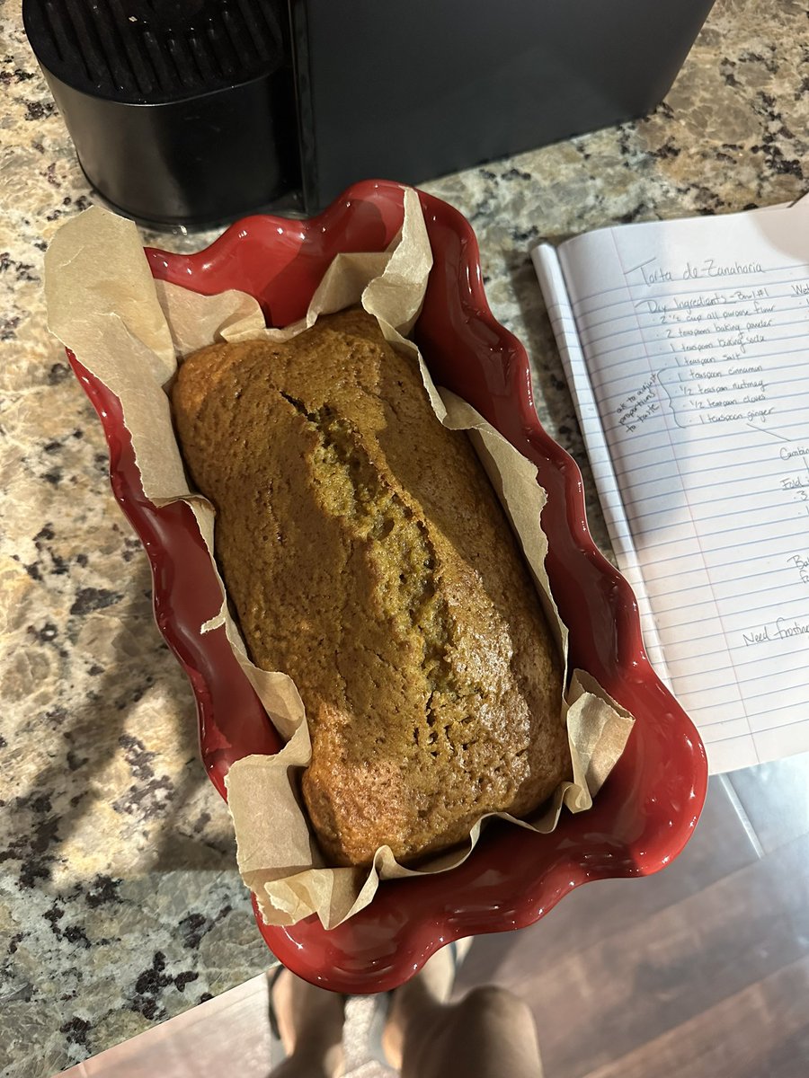 *hides carrot cake loaf story from trainer*