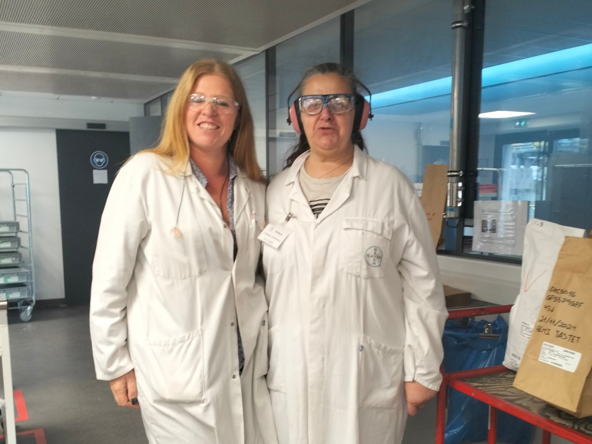 𝗝𝗲𝘂𝗱𝗶 𝟮𝟭 𝗻𝗼𝘃𝗲𝗺𝗯𝗿𝗲 𝟮𝟬𝟮𝟰. À l'occasion de la #SEEPH, plusieurs duos #BayerFrance participent au #DuoDay, une journée dédiée à l’#inclusion et au partage, organisée en partenariat avec l’@ALGEEI47 et le Ministère du Travail, de la Santé et des Solidarités. 👥